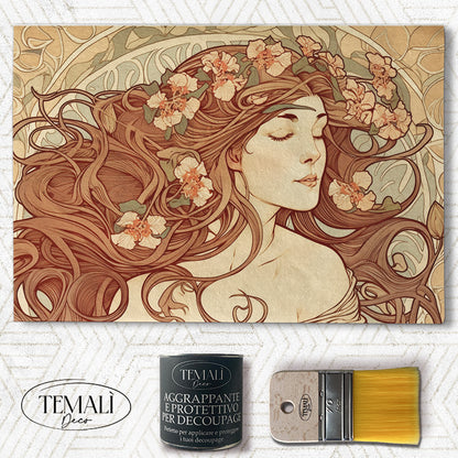 Dècoupage Liberty - Jane