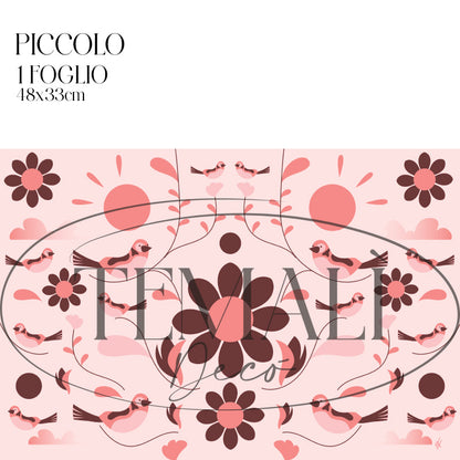 Dècoupage d'autore - Primavera Rossa - Luigi Leuce