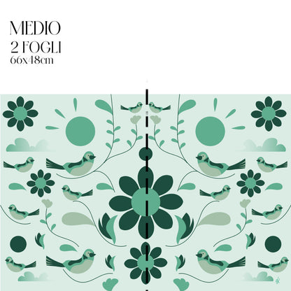 Dècoupage d'autore - Primavera Verde - Luigi Leuce