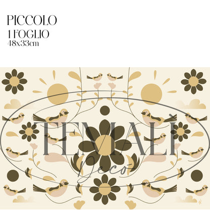 Dècoupage d'autore - Primavera Ocra - Luigi Leuce