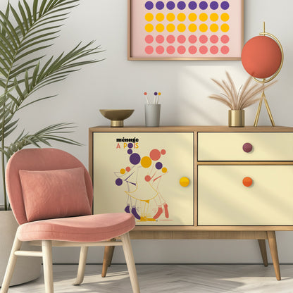 Dècoupage d'autore - Ménage a pois - Luigi Leuce