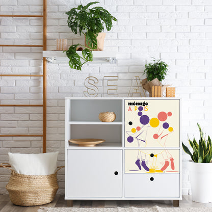 Dècoupage d'autore - Ménage a pois - Luigi Leuce