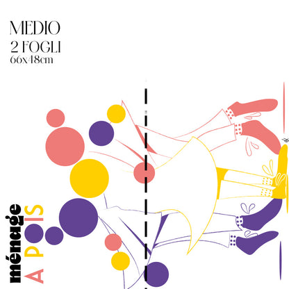 Dècoupage d'autore - Ménage a pois - Luigi Leuce