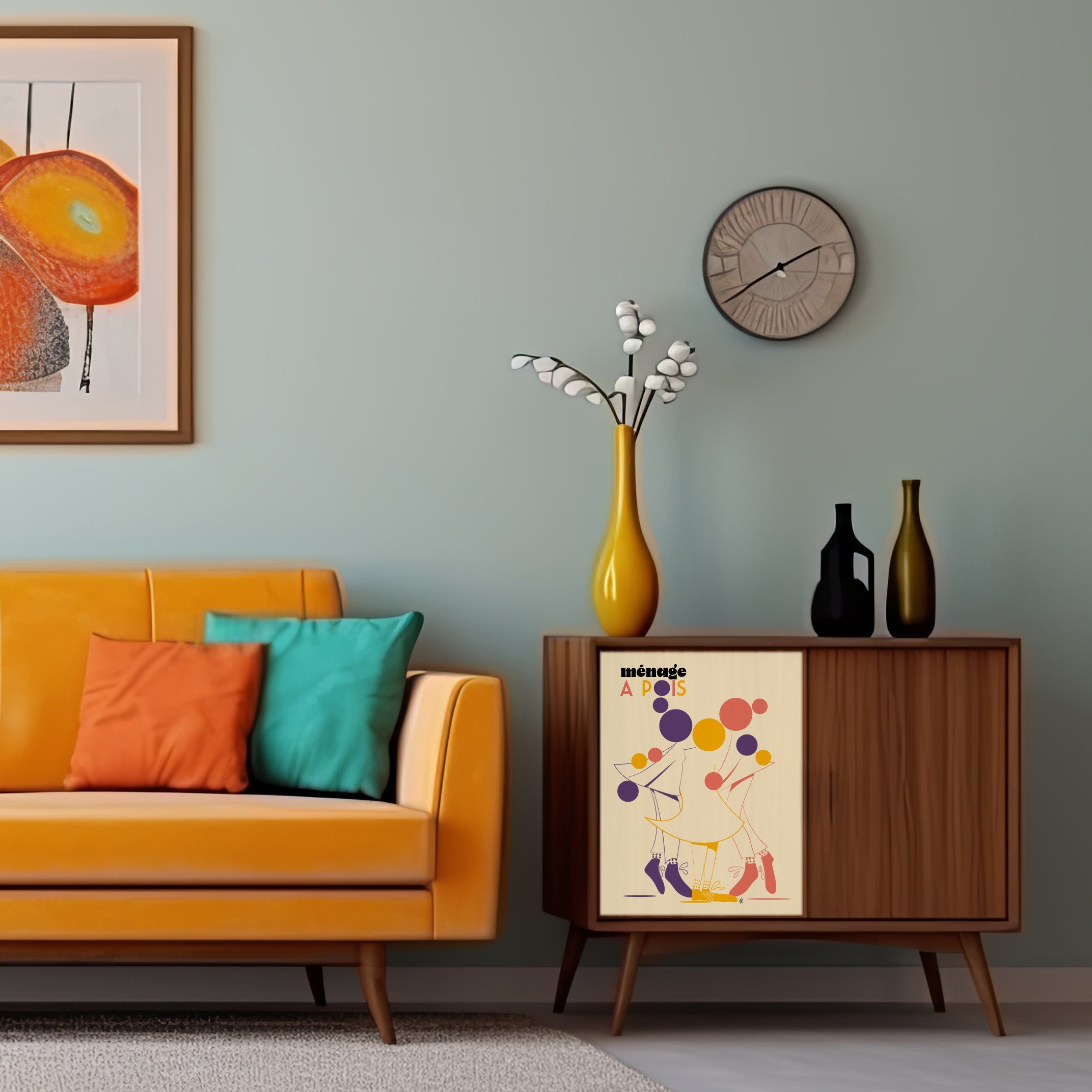 Dècoupage d'autore - Ménage a pois - Luigi Leuce