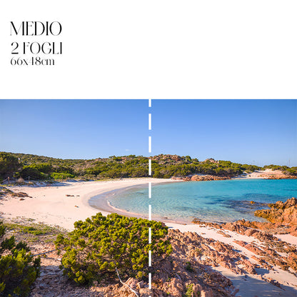 Decoupagé Mare - Spiaggia Rosa