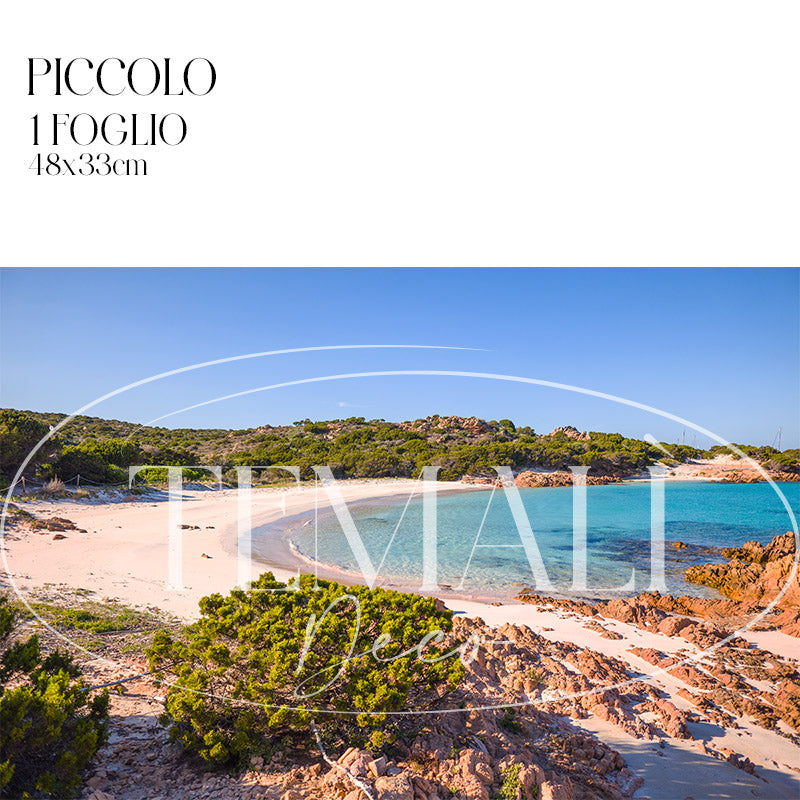 Decoupagé Mare - Spiaggia Rosa