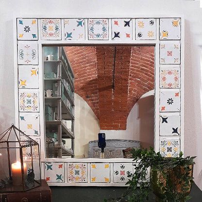 Specchio "Carreaux" I Restyling di Elisa