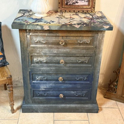 Mobile cassettiera “Enchanted Forest” I Restyling di Elisa