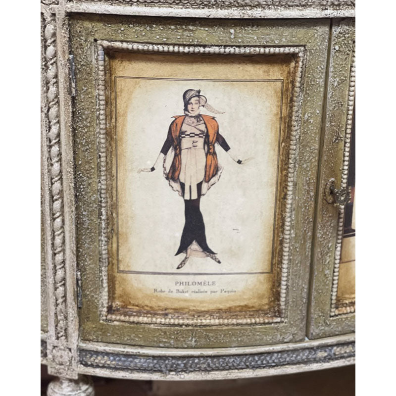 Mobile Vetrina "Donne Vintage" I Restyling di Elisa