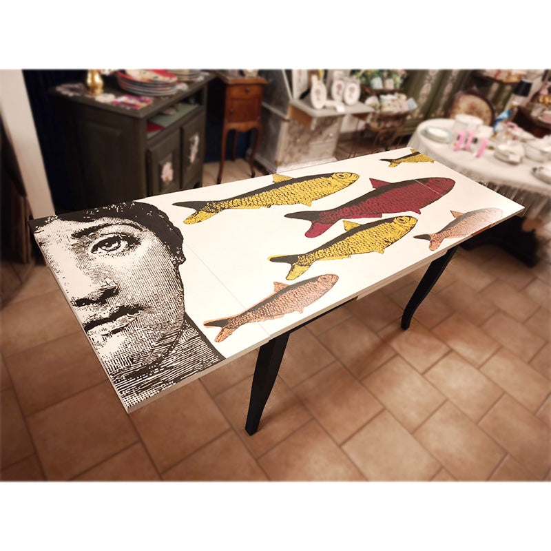 Tavolo “Fornasetti” I Restyling di Elisa creato da Alex di Fritlex