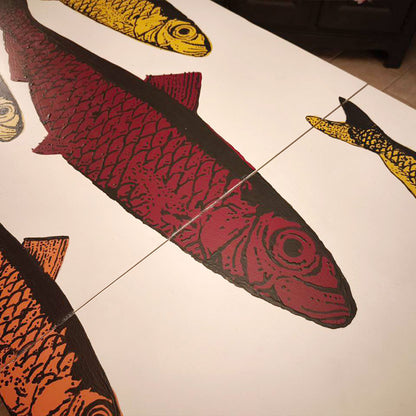 Tavolo “Fornasetti” I Restyling di Elisa creato da Alex di Fritlex