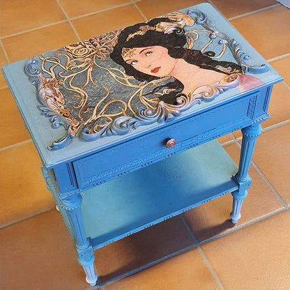 Tavolino "Sfumature di Blu" I Restyling di Elisa