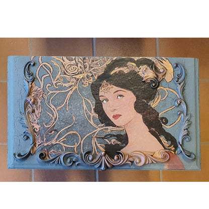 Tavolino "Sfumature di Blu" I Restyling di Elisa