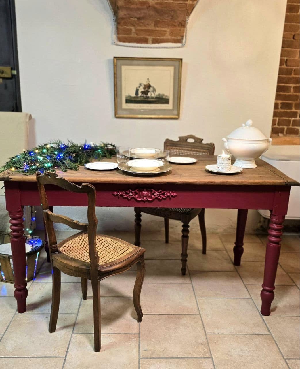 Tavolo in legno "True Love" I Restyling di Elisa