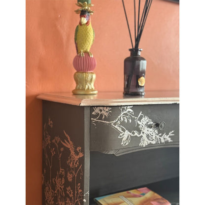 Piccola consolle/libreria "Rami argento" I Restyling di Elisa