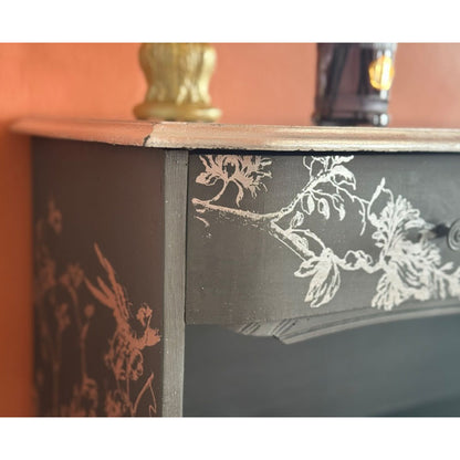 Piccola consolle/libreria "Rami argento" I Restyling di Elisa