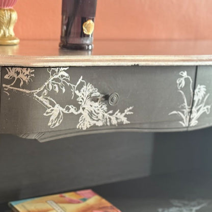 Piccola consolle/libreria "Rami argento" I Restyling di Elisa