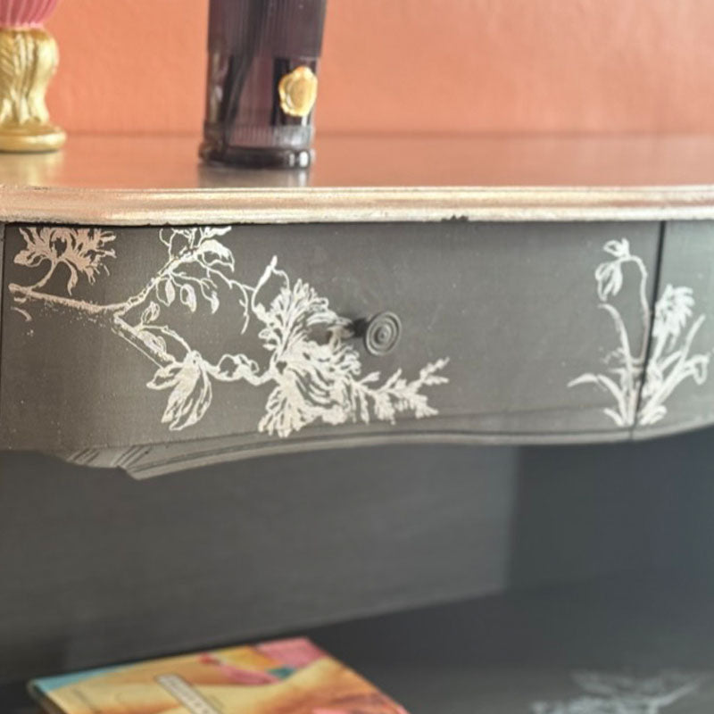 Piccola consolle/libreria "Rami argento" I Restyling di Elisa