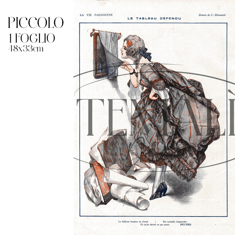 Decoupagé Moda - Le Tableau de Fendu