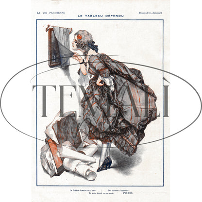 Decoupagé Moda - Le Tableau de Fendu