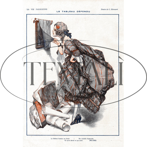 Decoupagé Moda - Le Tableau de Fendu