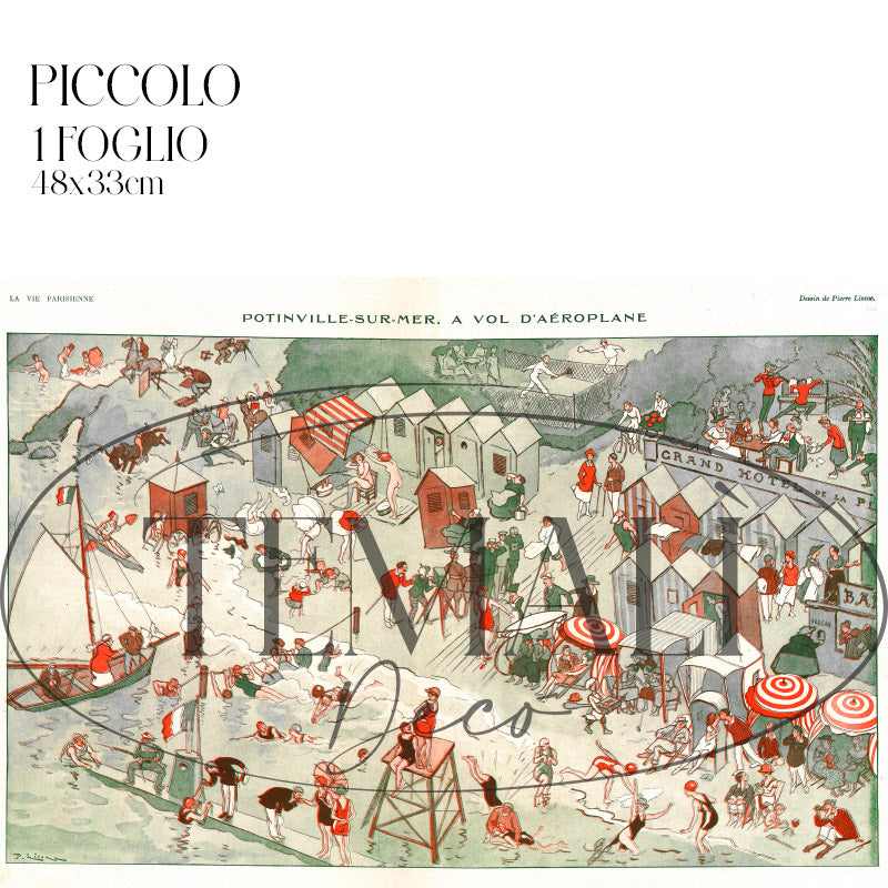 Decoupagé Moda - Potinuille Sur Mer