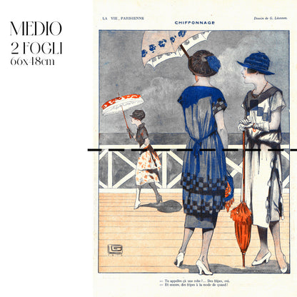 Decoupagé Moda - Chiffonage