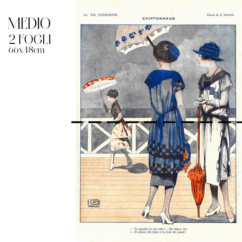 Decoupagé Moda - Chiffonage