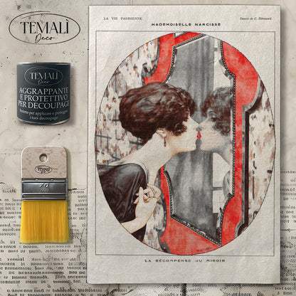 Decoupagé Moda - Madmoiselle Narcisse