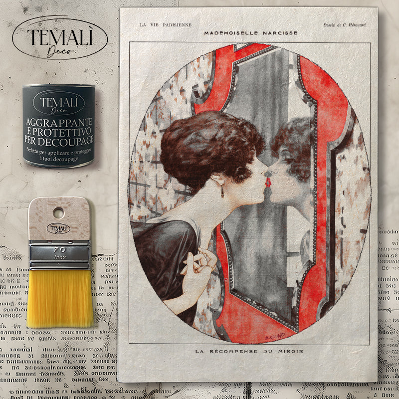 Decoupagé Moda - Madmoiselle Narcisse