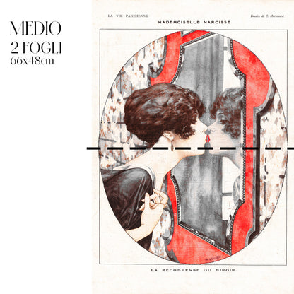 Decoupagé Moda - Madmoiselle Narcisse