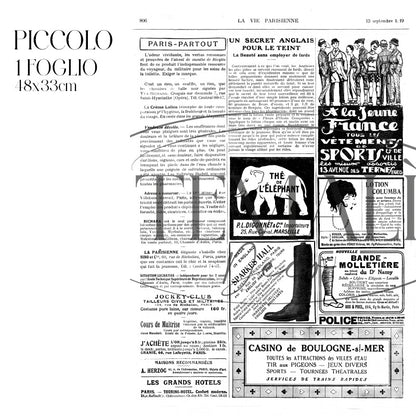 Decoupagé Moda - Paris Partout