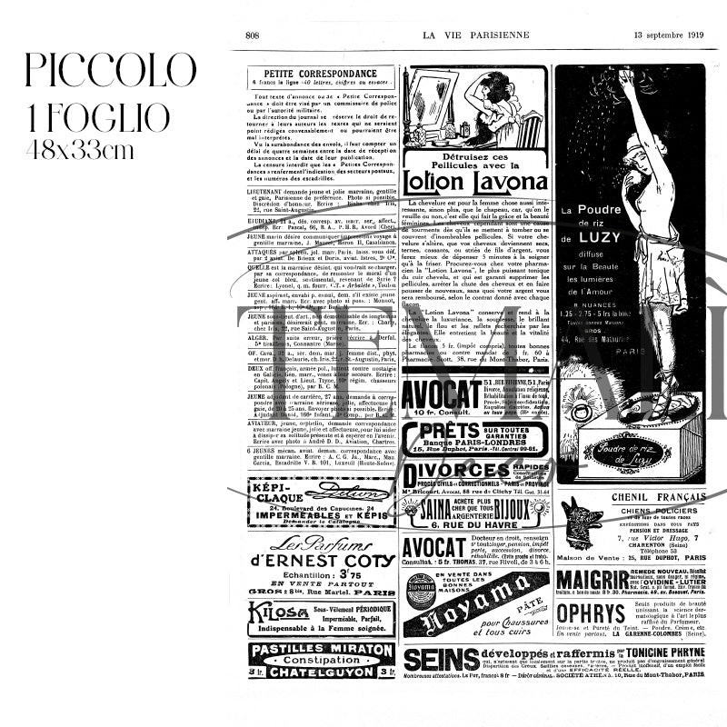 Découpage Moda - Poudre De Riz