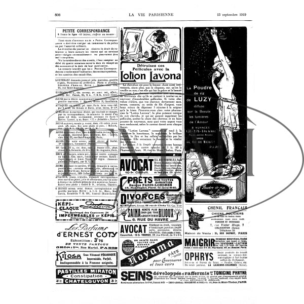 Découpage Moda - Poudre De Riz