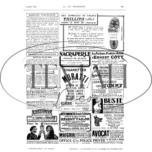 Decoupagé Moda - Nacraperle