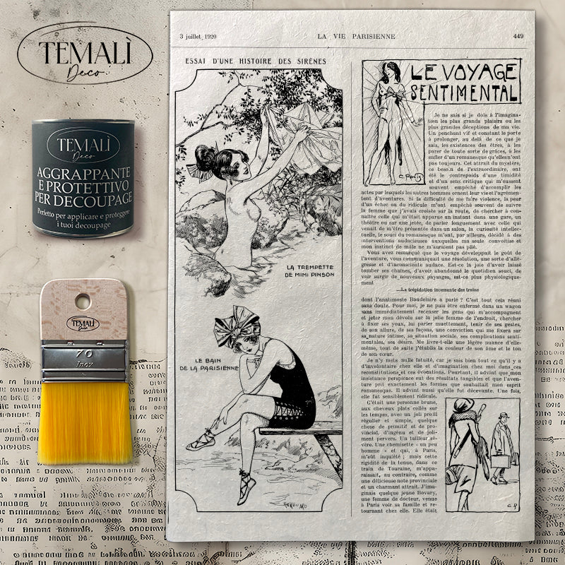 Découpage Moda - Le Voyage Sentimental