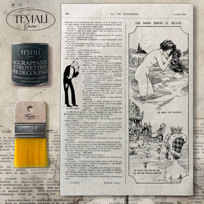 Decoupagé Moda - Les Bains Depuis Le Déluge