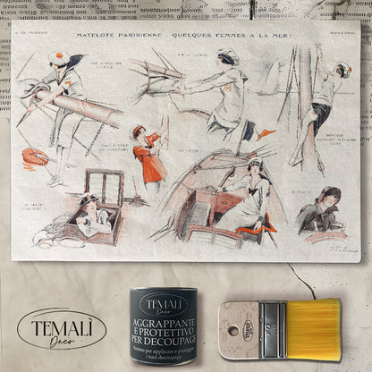Découpage Moda - Matelote Parisienne