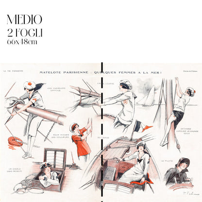 Découpage Moda - Matelote Parisienne