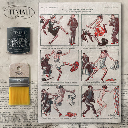 Decoupagé Moda - A La Maniére d'Isadora