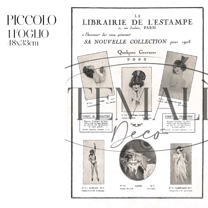 Decoupagé Moda - Librerie De l'Estampe