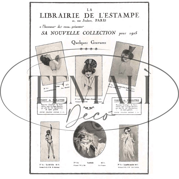 Decoupagé Moda - Librerie De l'Estampe
