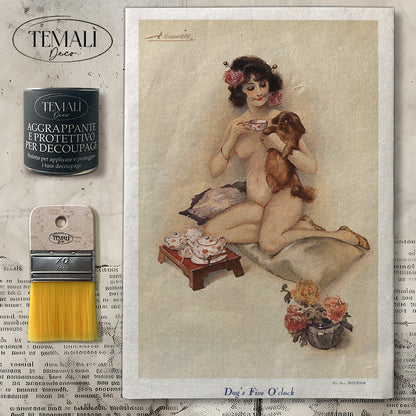 Découpage Moda - Dog's Five O'Clock