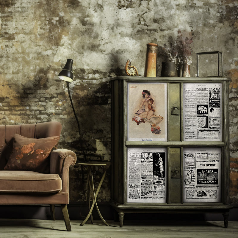 Découpage Moda - Dog's Five O'Clock