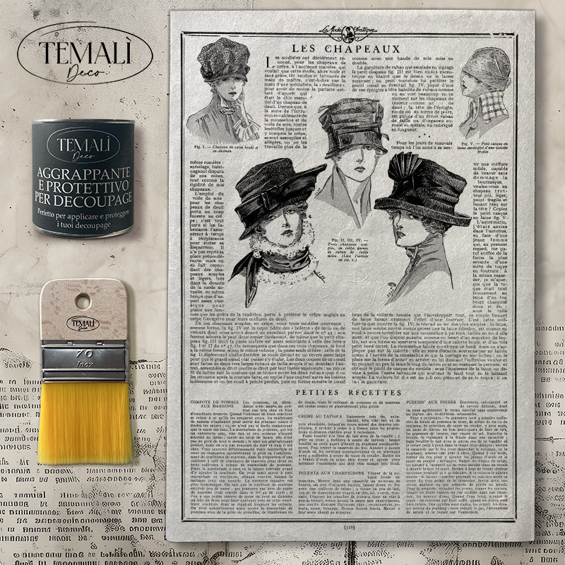 Decoupagé Moda - Le Chapeaux