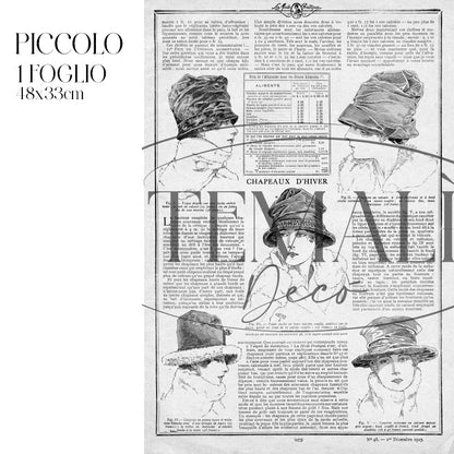 Découpage Moda - Chapeaux D'Hiver