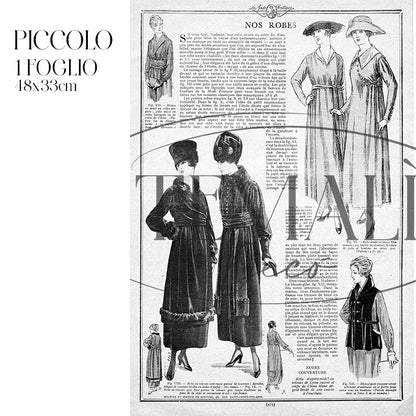 Découpage Moda - Nos Robes