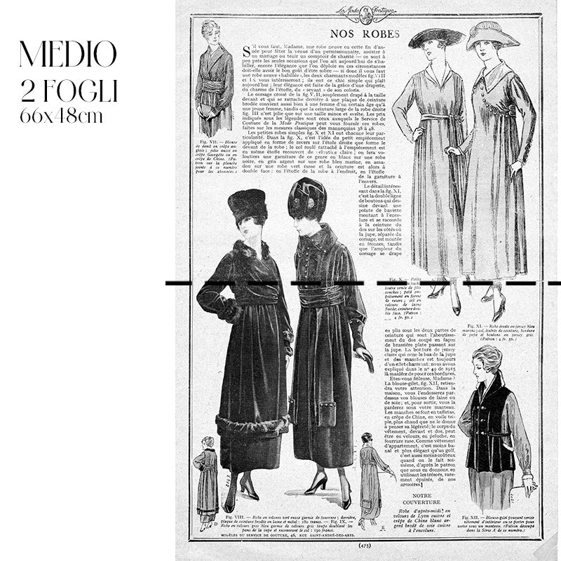 Découpage Moda - Nos Robes