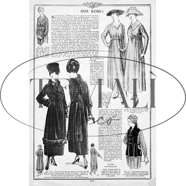 Découpage Moda - Nos Robes