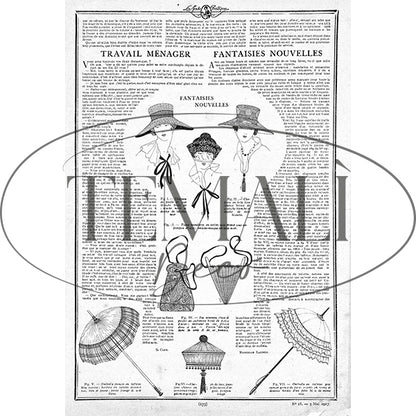 Découpage Moda - Travail Menage